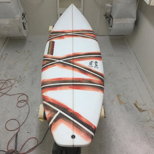 quad fin shortboard carrozza loose change