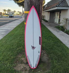 carrozza one wing dove is a high performance daily driver shortboard surfboard
